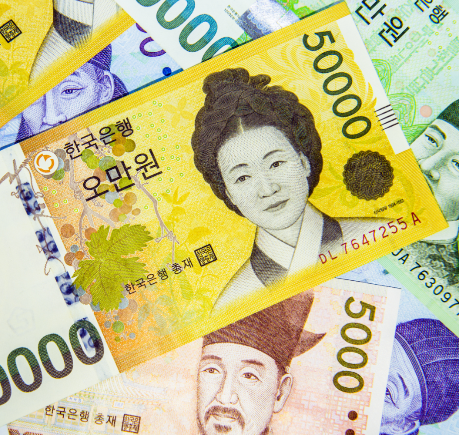 Đổi tiền Hàn Quốc tại Tiệm vàng